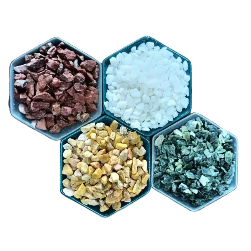 CRYSTAL WHITE CRUSH STONE GRAVEL FOR GARDEN