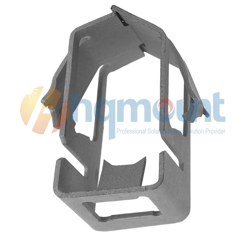 Крепление HQ для панели солнечных батарей Противоугонный Заземляющий зажим крепление на батареях