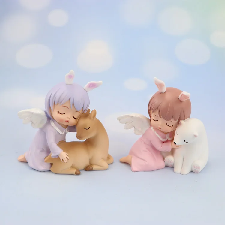 Angel Anne Cake Decoration Figure Toys Figurines For Birthday Party Cake Desktop Decor Ornament Hot Selling