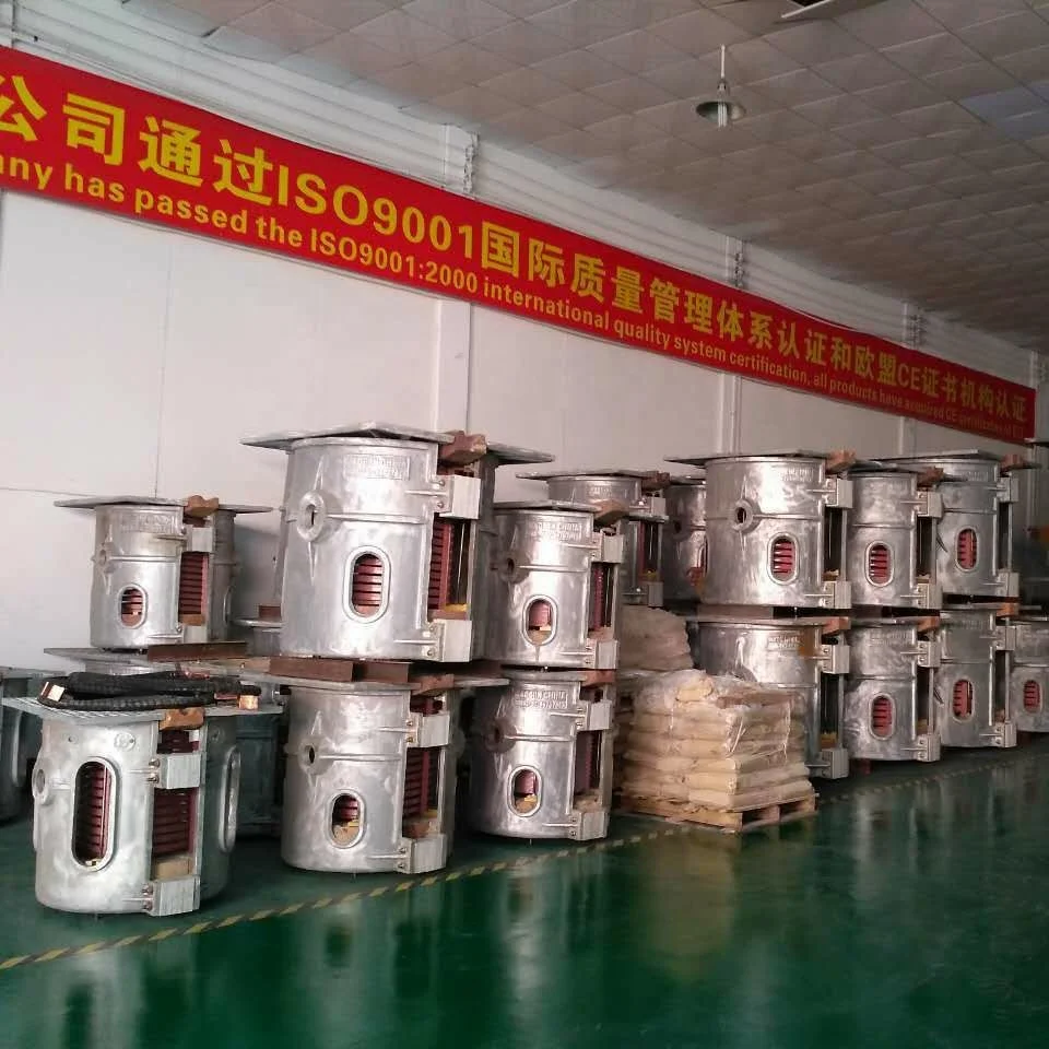 High Quality Induction furnace for smelting metal aluminum brass lead iron steel