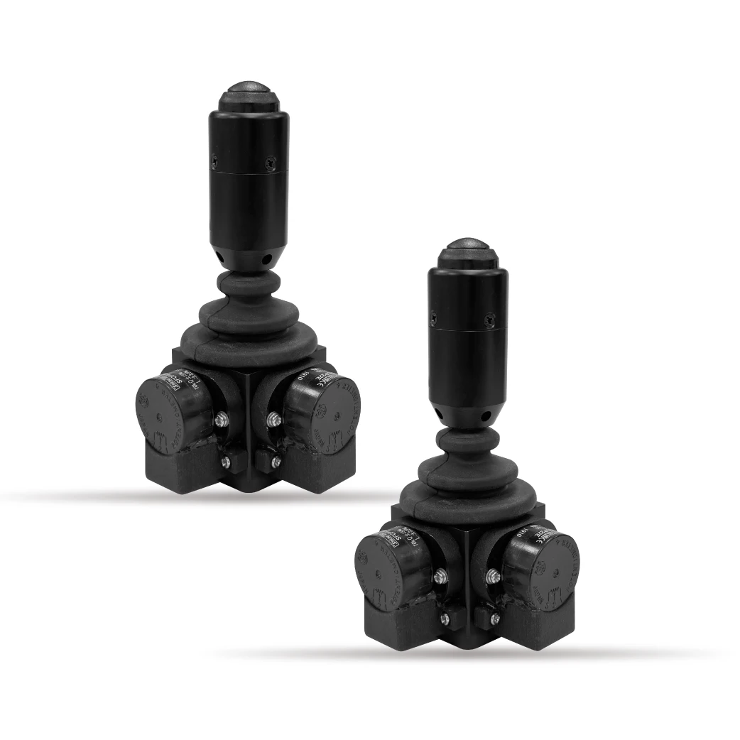 Industrial Excavator Joystick Controller Reasonable Price JP30 2axes Potentiometer Incorporated Type Metal Housing