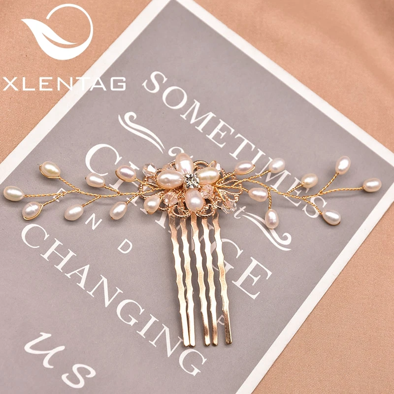 Hairpin New Vintage Hair Clip Set Natural Freshwater Pearl Clip For Women Hair Accessory Birthday Gift