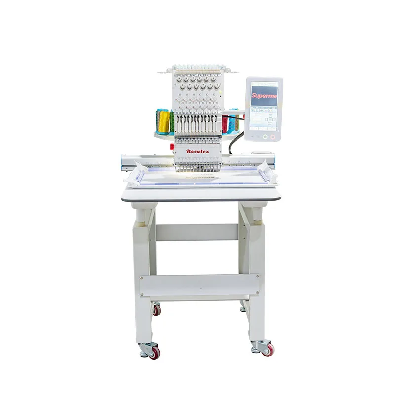 Rosatex 1201E Single Head T-Shirt Garments Embroidery Machine