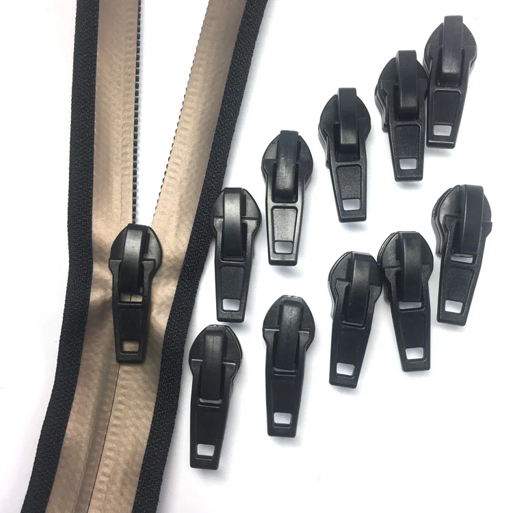 JY индивидуальный 3 #5 #8 #10 # пластиковый слайдер на молнии с 2 съемниками