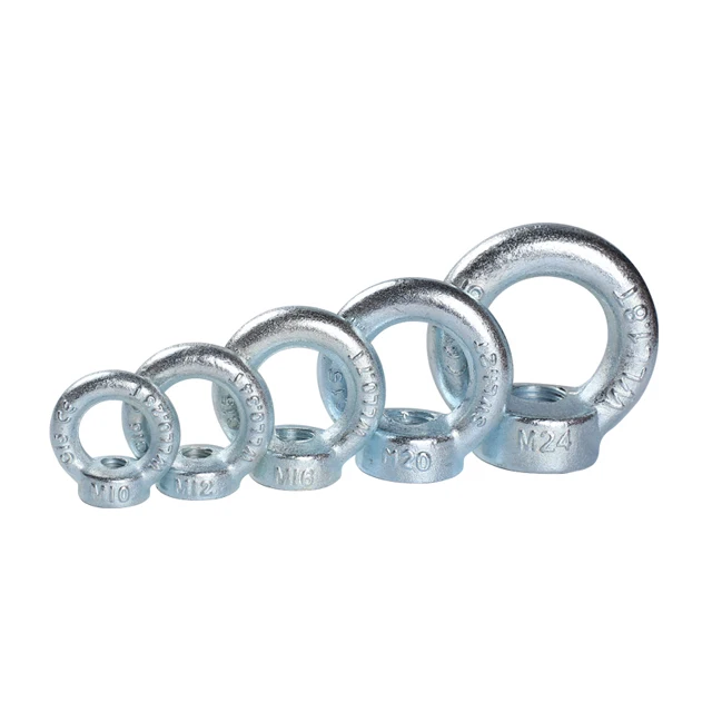 DIN582 Drop Forged Ring Nut Galvanized lifting Eye Nut