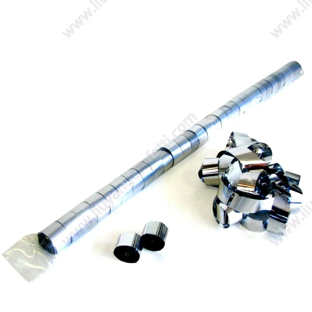 Glitter Hanging Decoration Colorful Magic Star Shape Pop Confettis Fleur Canon Metallic Plastic Streamers for Stage Party Event