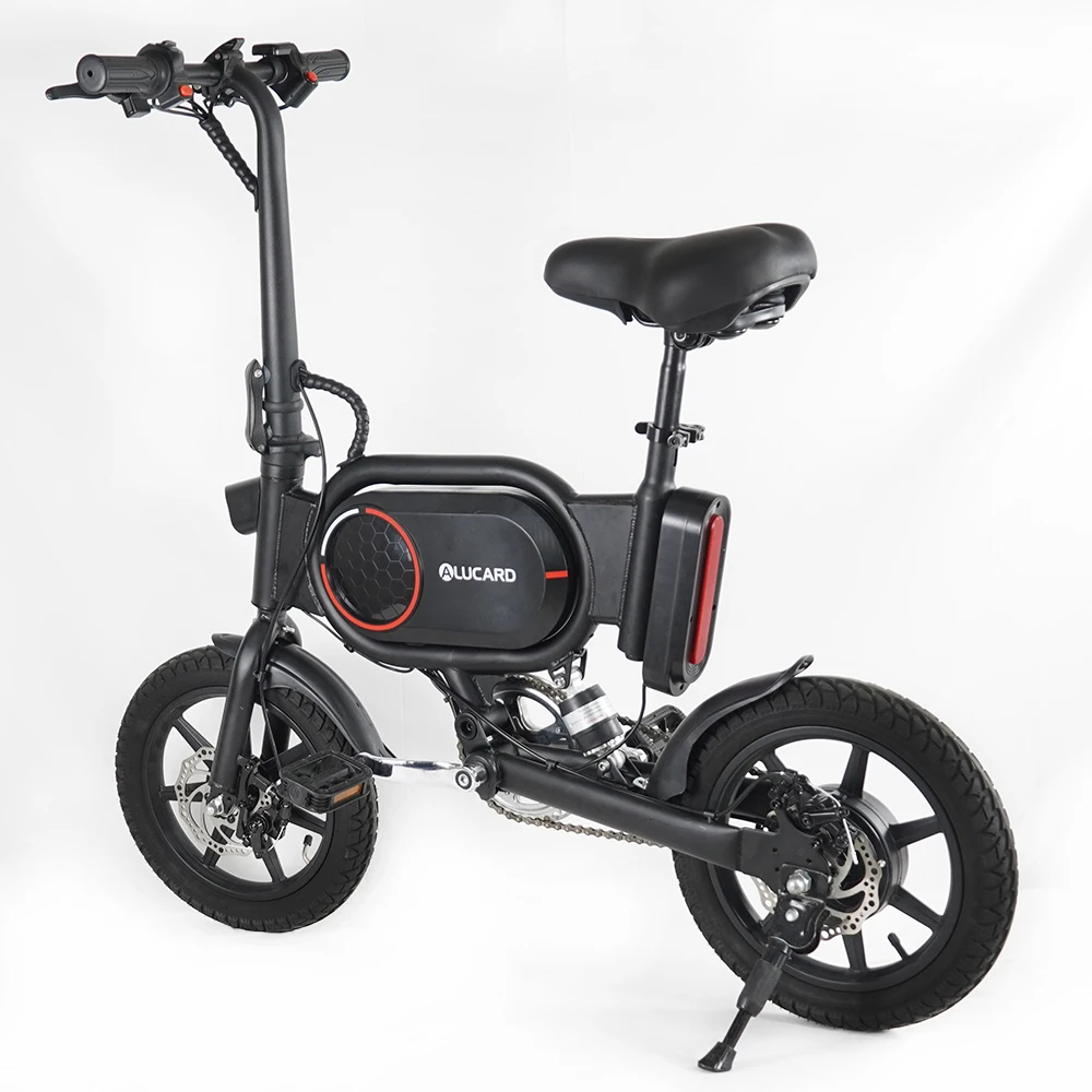 Effortless Max Range Speed Up to 25KM/H 14 Inches Air Tires City Folding E-bike with Shock Absorption