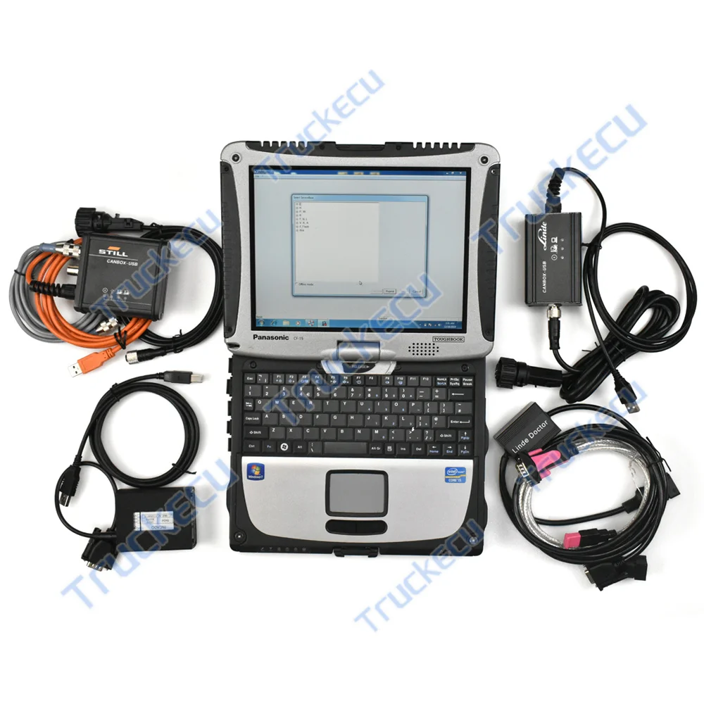 for STILL canbox FORKLIFT diagnostic still  for Judit Incado Box Jungheinrich JUDIT 4 Linde canbox doctor+THOUGHBOOK Cf19
