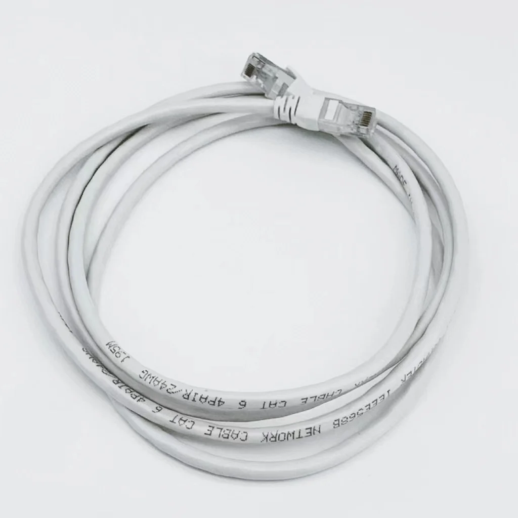 Chinese factory custom direct sale UTP CAT 6 patcth cord cable 3M  1000Mpbs RJ45 lan cable  Network cable