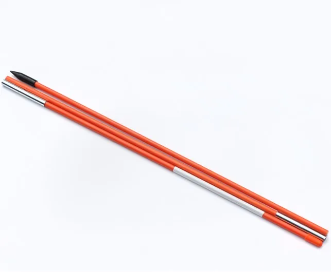 Светоотражающие Маркеры для подъездных путей, 48 дюймов, 5/16 дюйма, светоотражающие маркеры для подъездных путей со стойкой из стекловолокна