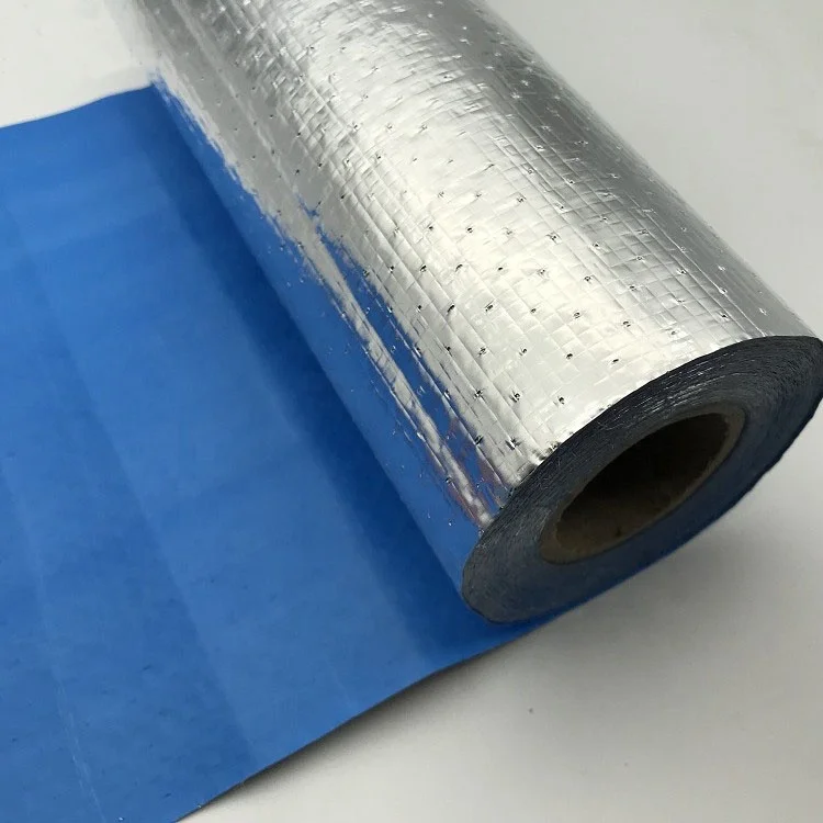high reflective heat insulation sheet aluminum foil woven fabric reflective foil roof sarking
