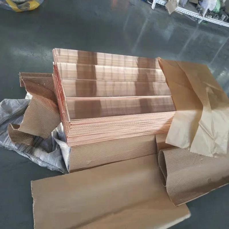High quality A grade electrolytic copper cathode 99.99% copper sheet