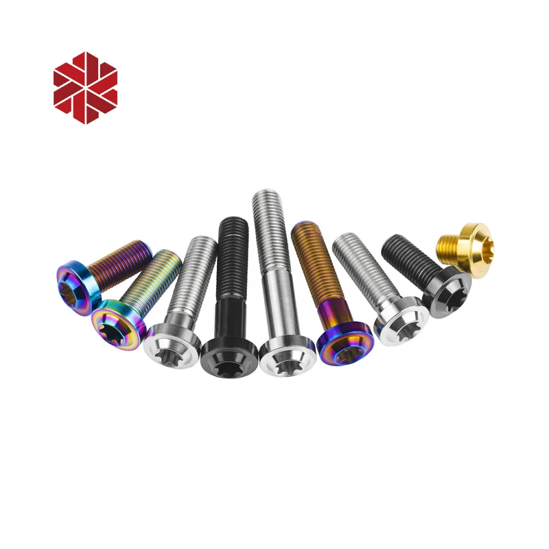 Motorcycle Accessories Titanium Screw Grade 5 Fasteners Bolt M6x20