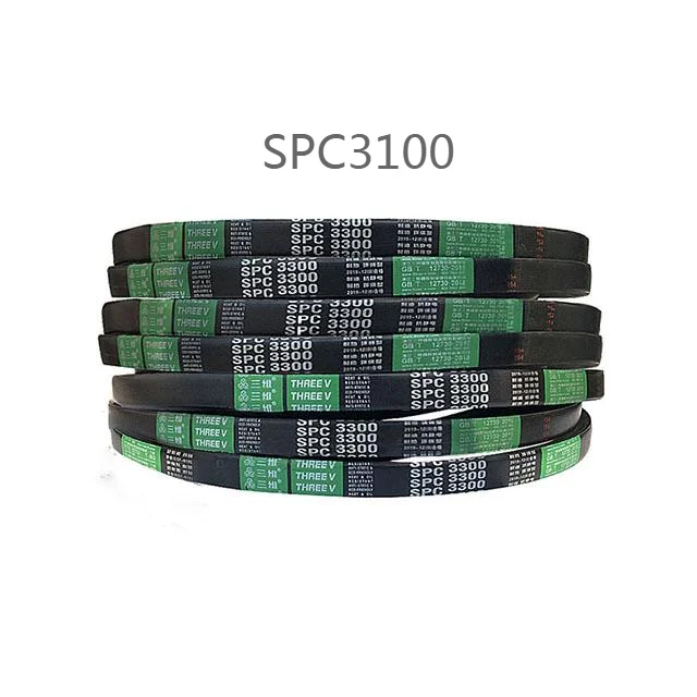 SPC 3100 triangle belt SPC series anti-static high wear-resistant high-speed drive fan crusher narrow V belt
