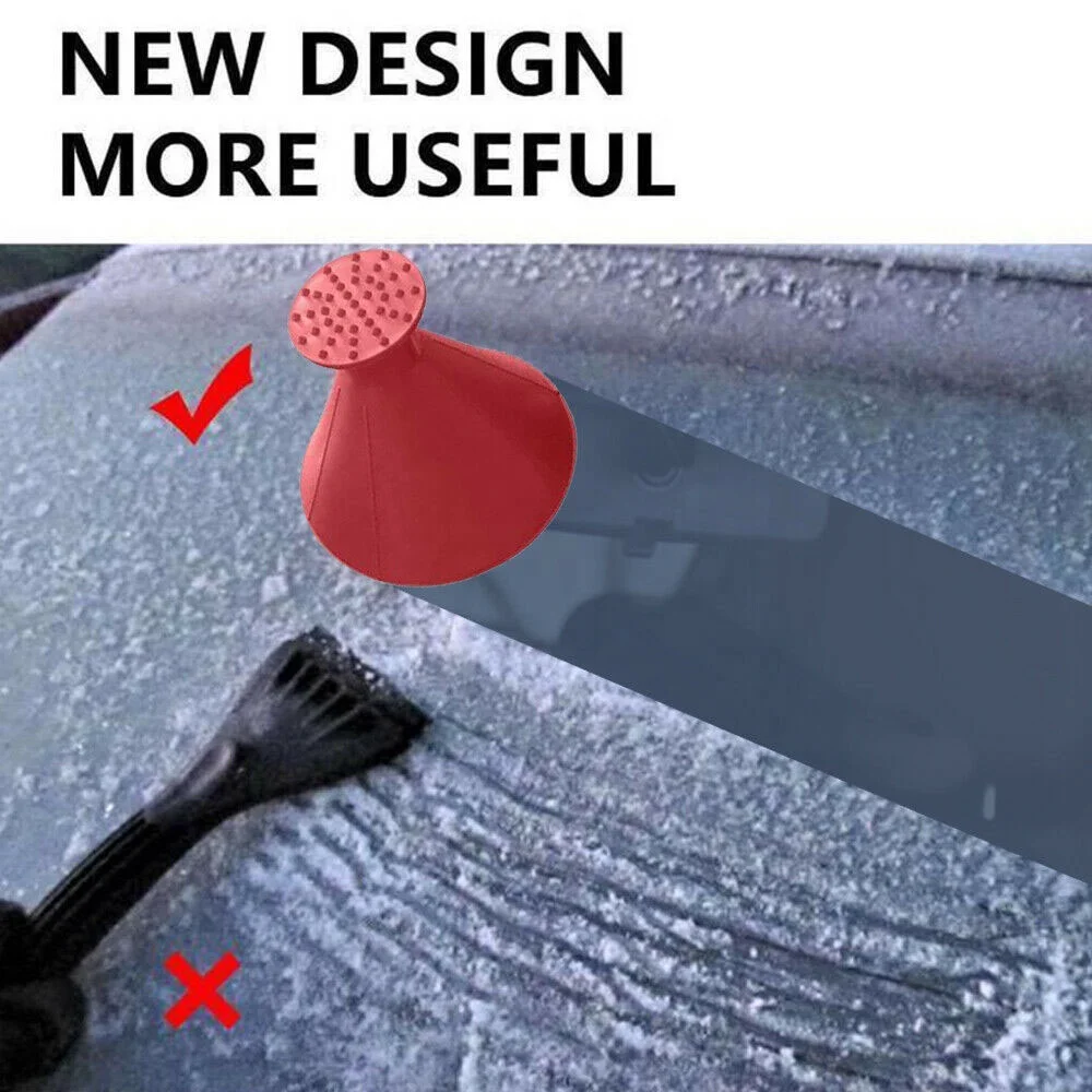 
Multi-purpose Ice Scraper Round Ice Scraper Outdoor Tool Car Glass Scraper 