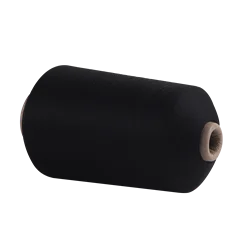 100% полиэстер пряжа DTY 75/36 & 50/48 Окрашенный черный яркой пряжи AA