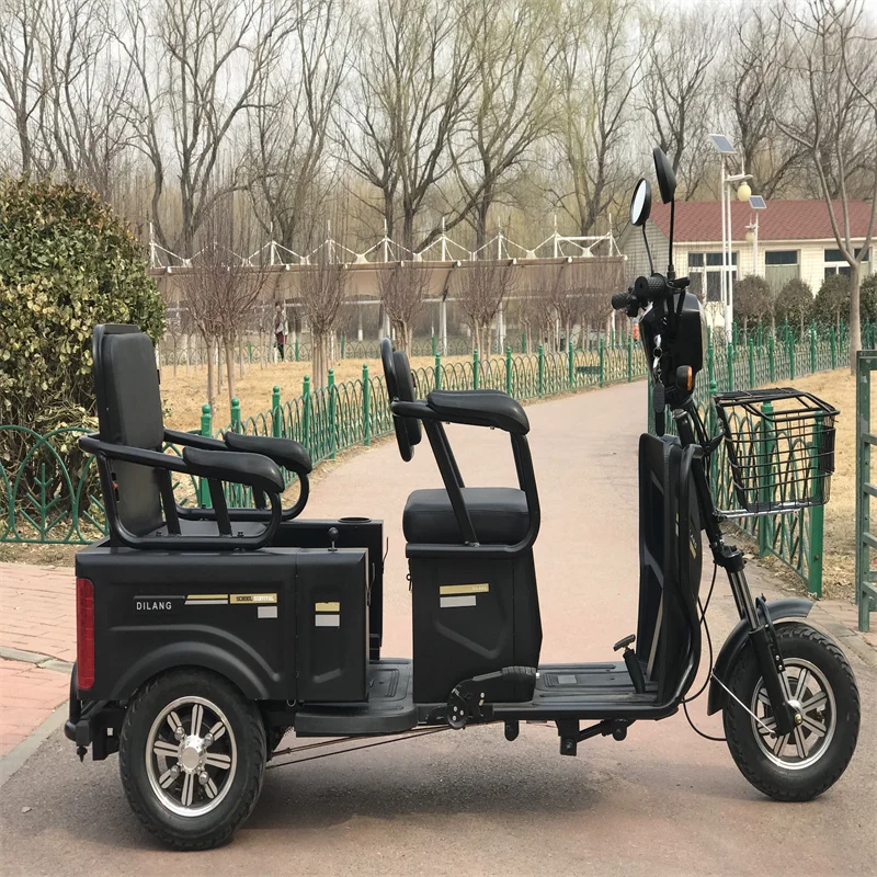 Дешевый семейный складной грузовой трехколесный велосипед для взрослых детей и домашних животных