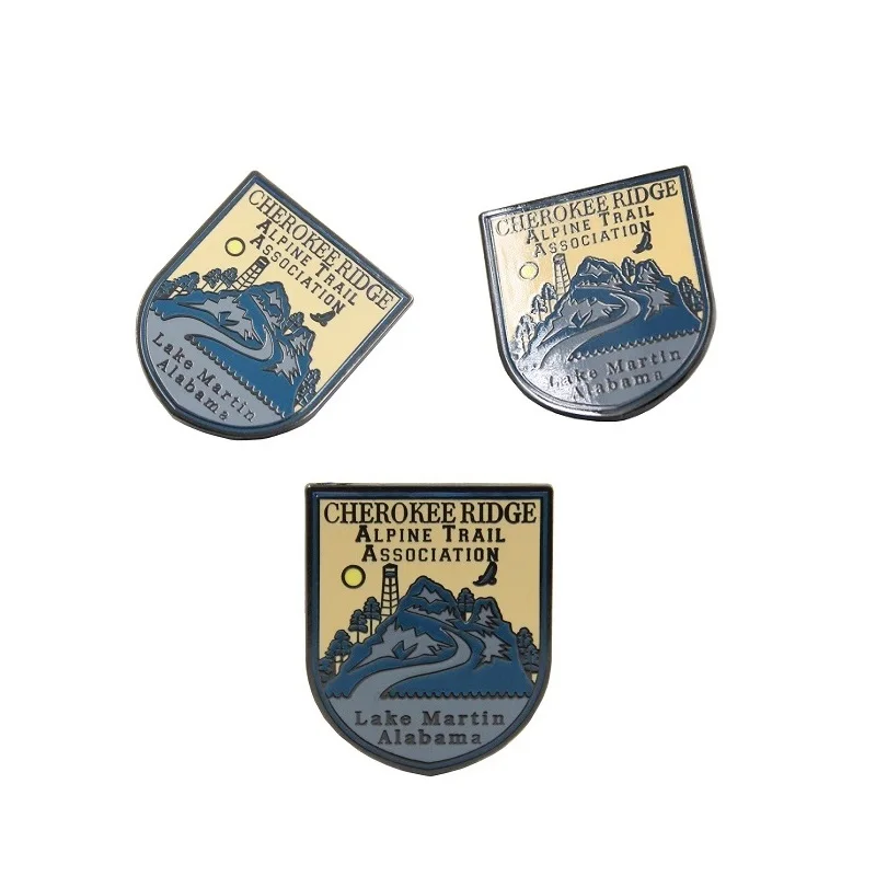 Hot Sale Items Magnet Custom Hard Lapel Pin Enamel Team Commemoration Men Suit Badge