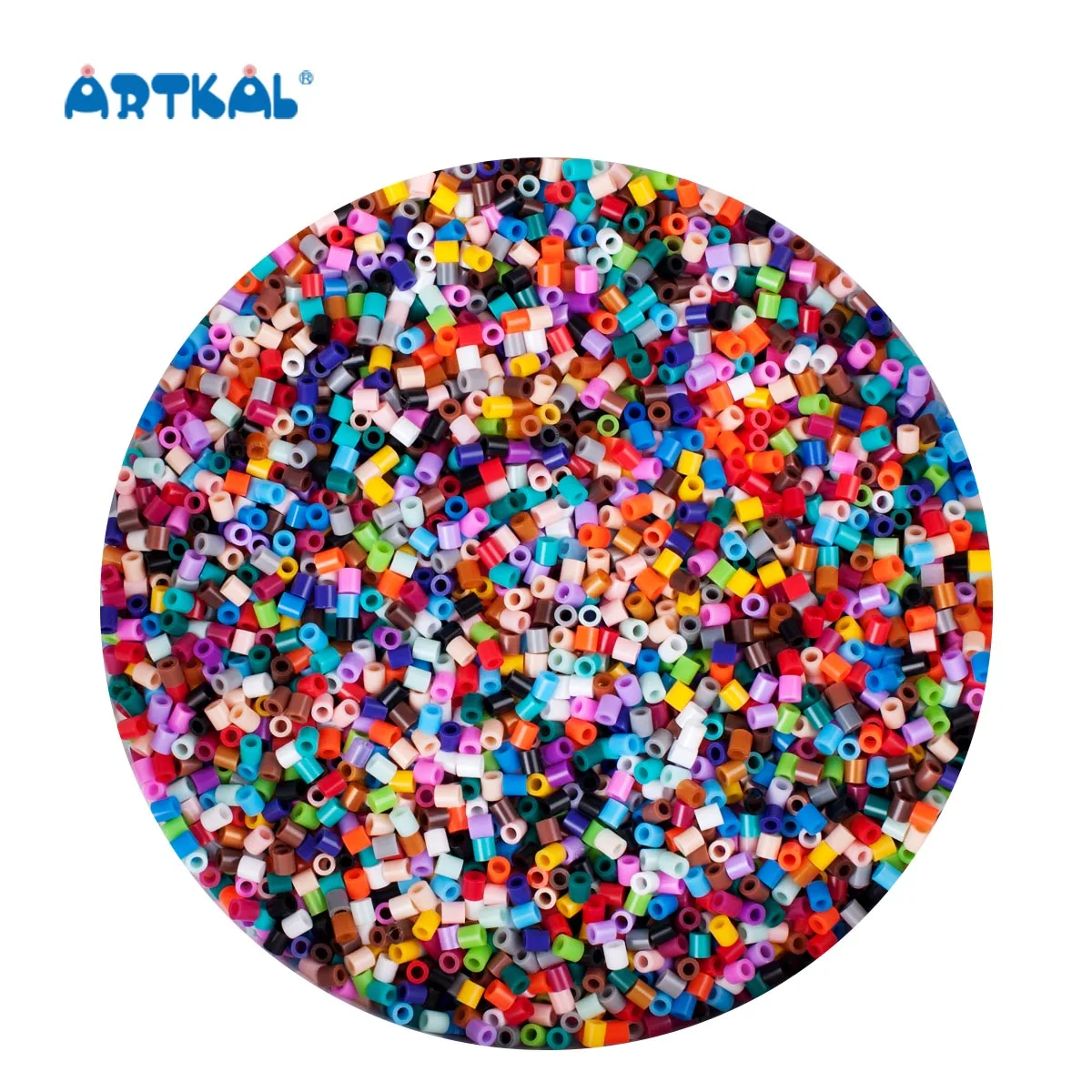 Оптовая продажа DIY головоломка игра пластиковые бусины с 5 мм hama perler наборы бусин для детей образовательные