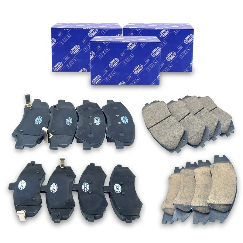 MHJKIA Auto Parts Brake Pads Set  for Korean Car Hyundai ACCENT SONATA TUCSON Kia CARENS OPTIMA RIO