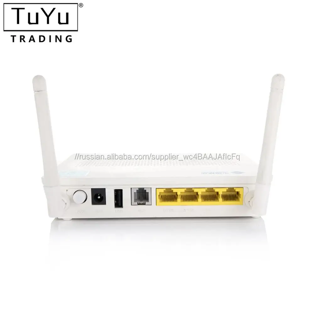 Хорошая производительность HG8545M XPON ONU с 1GE 3FE 1VOIP 1WIFI и USB английской прошивки OLT оптической сети