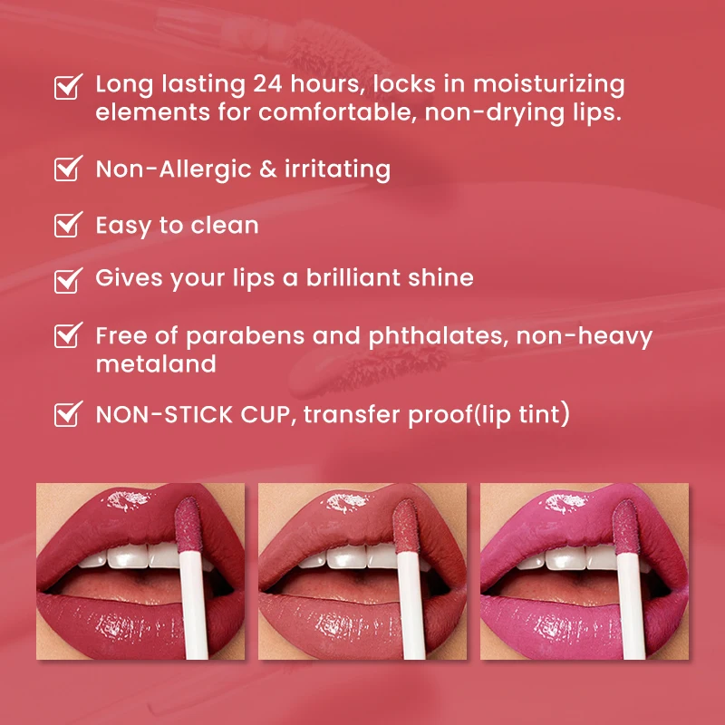 Factory Direct cheapest Price lip balm butter gloss lipstick Scrub Oil Custom Logo Mirror-shine Finish buxom lip gloss set