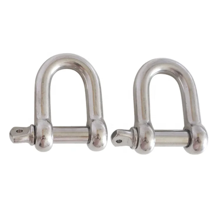 M32 Stainless steel rigging swing hanger d shackle