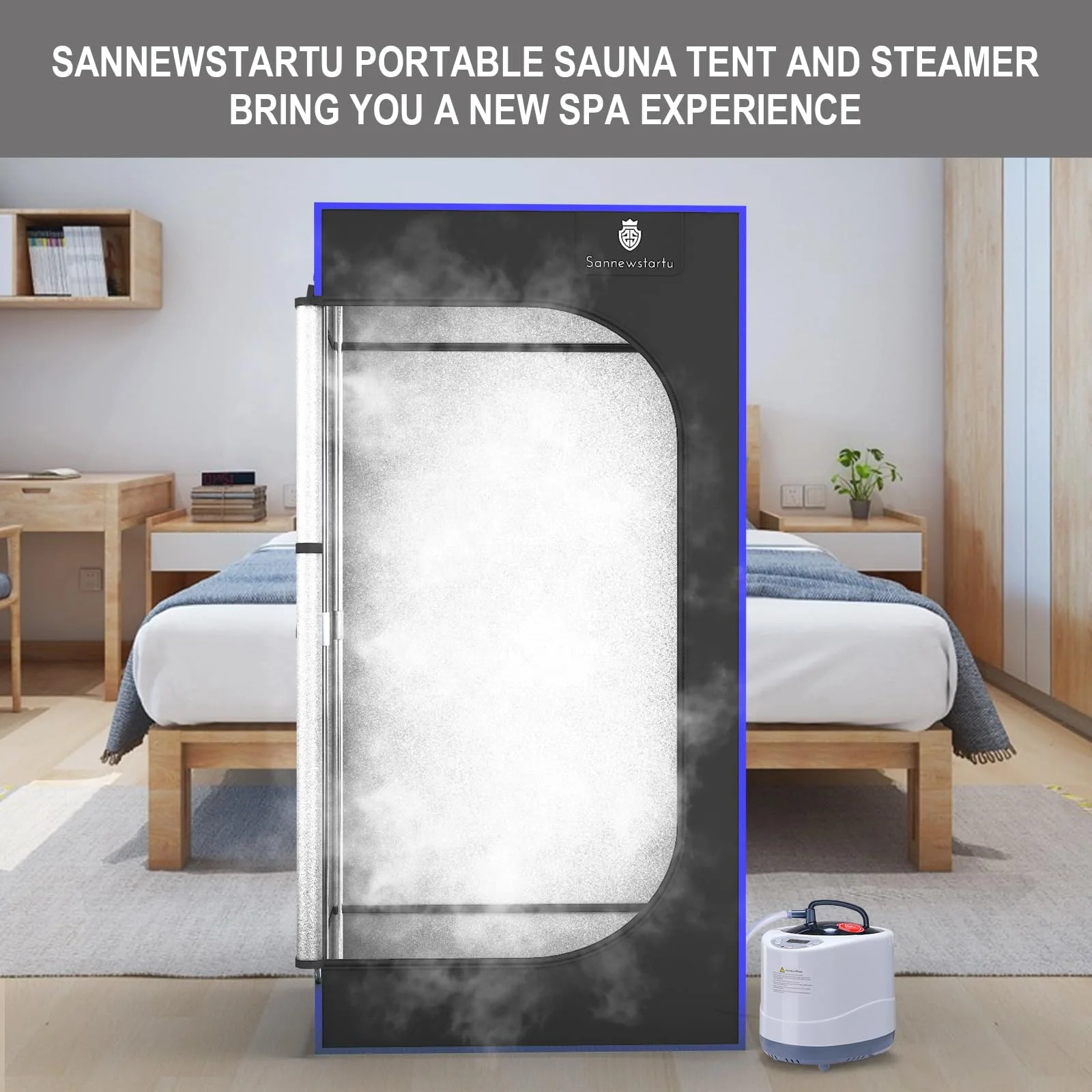Factory Wholesale Detoxifying Steam Generator Sauna Room Infrared Sauna Heater Outdoor Sauna Tent