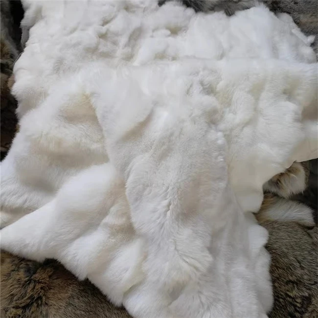 Rex Rabbit Fur Plate Chinchilla Fur Plates
