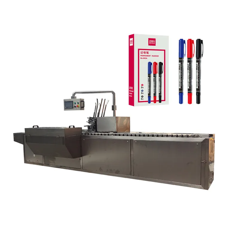 Automatic paper box chalk pen packing machine mark pen pencil cartoning machine