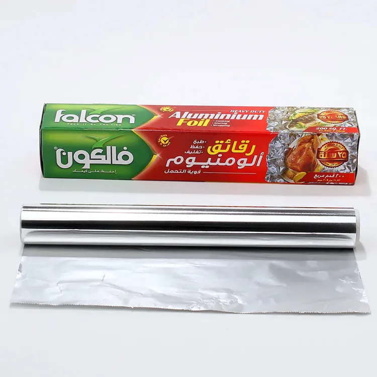 Заводская цена серебряная кухонная упаковка для пищевых продуктов алюминиевая фольга Африки