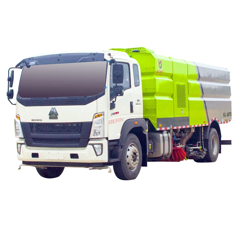 China can customize 4*2 Heavy Duty Truck Haworth 16 cu.m. Sweeper Road Cleaning Vehicle City Sanitation Vehicle