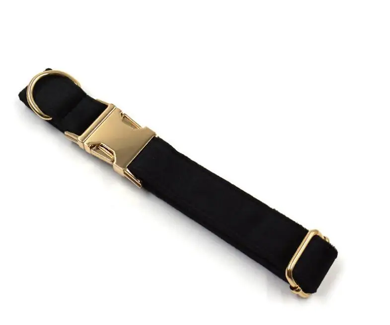 RTS style Luxury fashion pet collar dog collar metal buckle designer dog collar leash