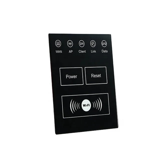 Custom  Cnc Cutting Electronic Tempered Glass Touch Switch Panel Cover Control Glass Panel