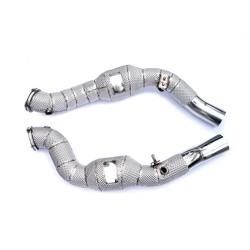ING hot sale car exhaust downpipe for 2016-up Maserati Levante 2.0T 3.0T stainless steel without catalytic catless