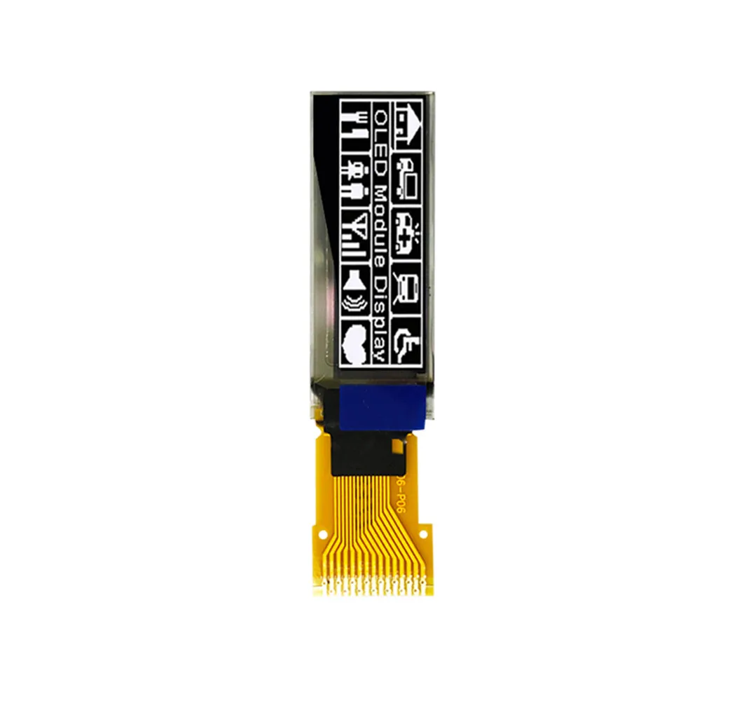 Taidacent White Blue SPI Interface 15 Pin SSD1306 0.91 Inch OLED 128x32 OLED