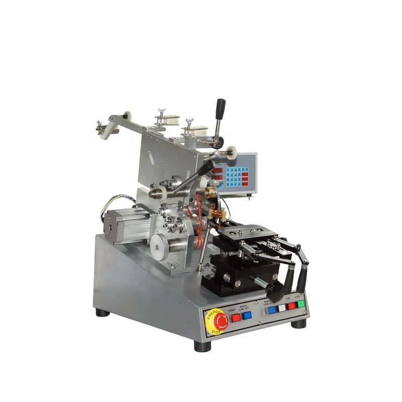 Micro metal toroid core coil winding machine