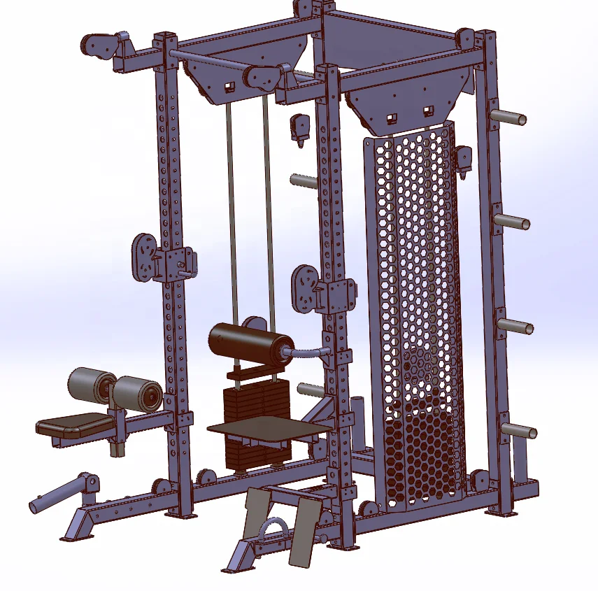 Prime Prodigy Rack Selectorized Fitness Rack Gym Multi Functional Cable Rack Trainer