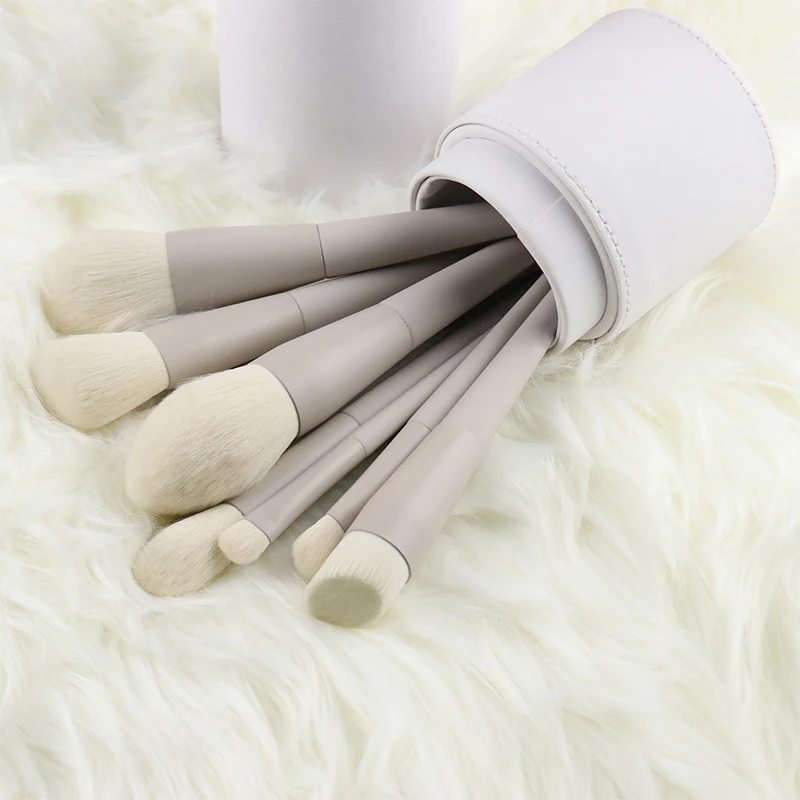LS 2022 brush make set up 10pcs Custom Private Label Luxury Wholesale wood handle foundation Cosmetic makeup brushes
