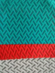 large quantity of cheap sandwich mesh greige fabric exported to India
