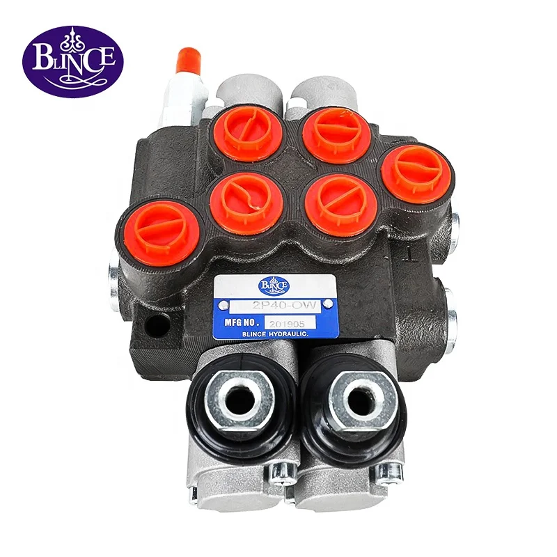 
2P40 3P40 4P40 Excavator Hydraulic Directional Control Valve Man-uli Hydraulics 