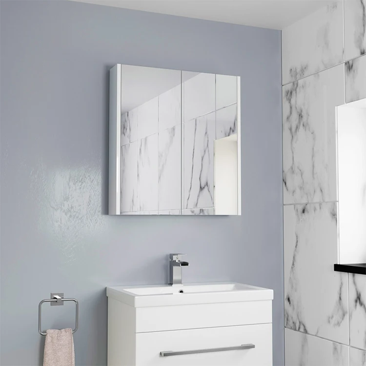 Competitive Price Stainless Steel Bathroom Vanity Bestselling USA Set Illuminated Backlit Mirror Medicine Cabinets