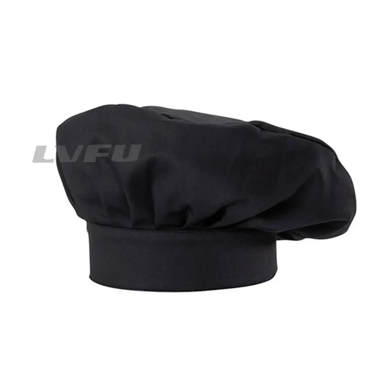 
chef hat mesh top man design hat 