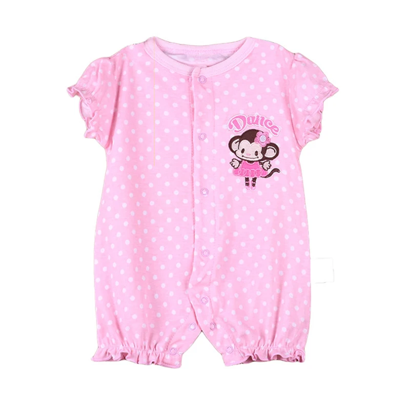 Factory Price Baby Summer Clothes Sets Baby Rompers Custom Print Clothes Baby Girl