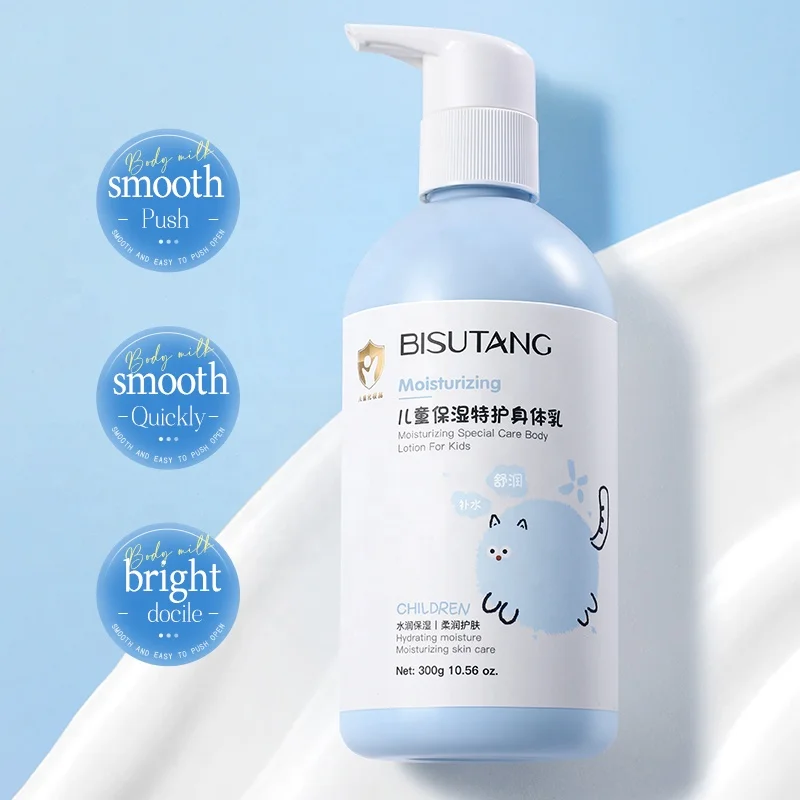 BISUTANG Avocado Extra Care Body Milk Vitamin E Hydrating Non-Greasy Face Cream for Children Moisturizing Lotion for Skin