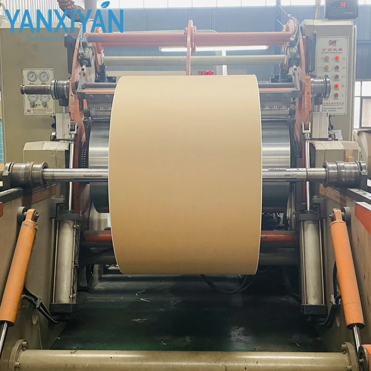 Directly Factory High Quality Brown Kraft Paper Cup Roll