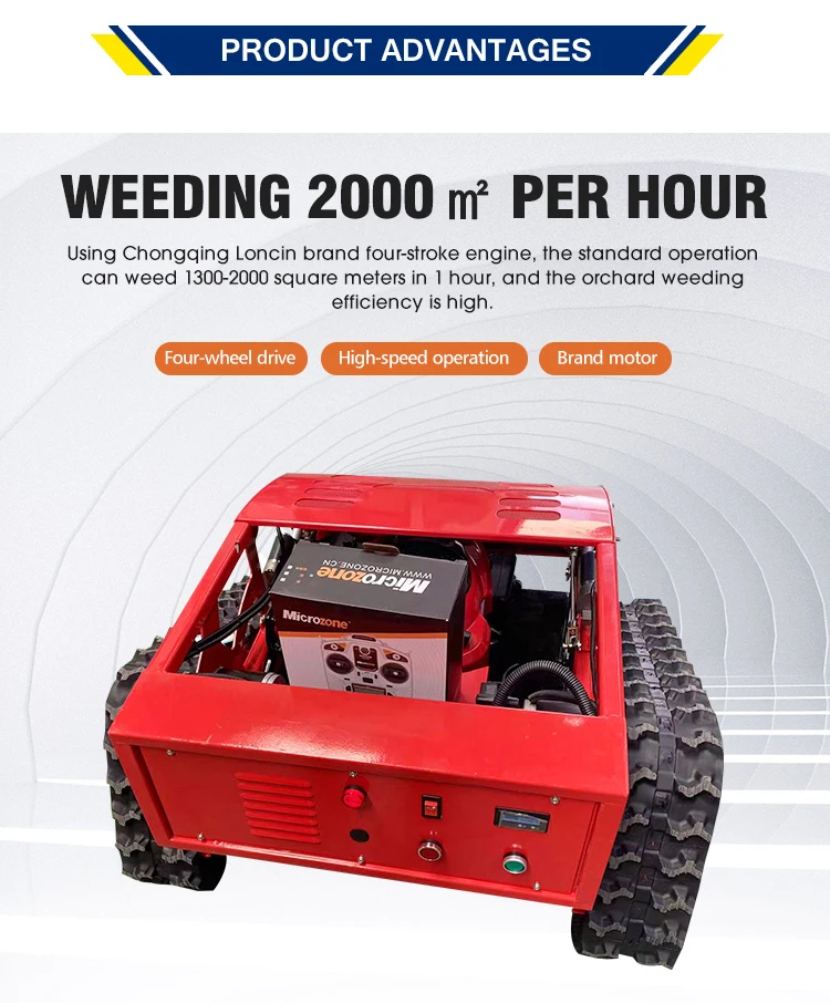 Latest Design Lawn Mower Robot Safe And Secure Mini Robotic Lawn Mower