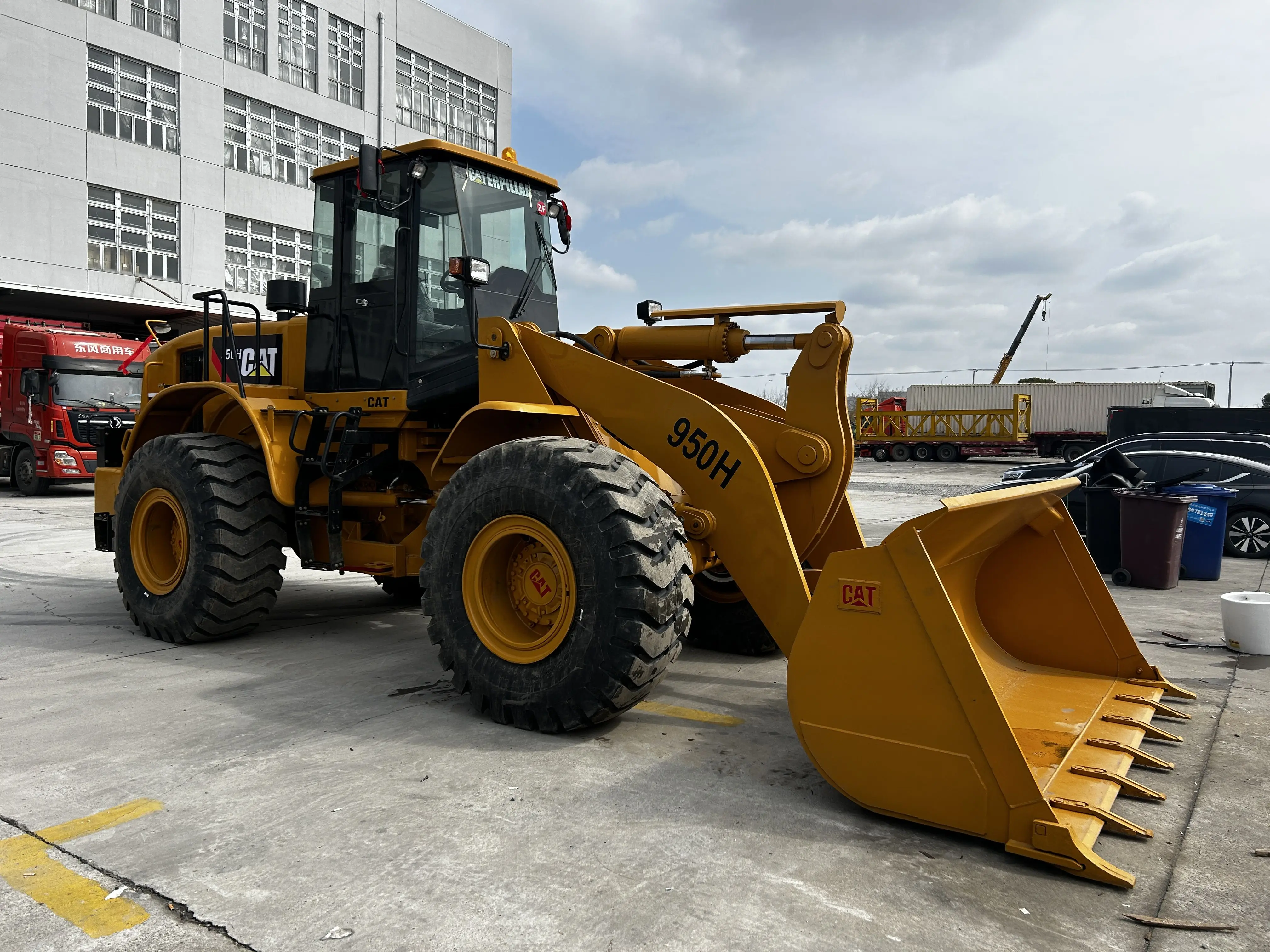 CAT 950H Wheel Front Loader Original Cat Construction Machine 950h 950k 950m 950g 966h