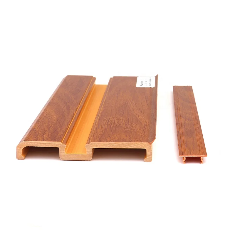 F80-G, Ruitai Plastic Flooring & Accessories Skirt Board PVC Plinth Plastic Baseboard Moulding Profiles