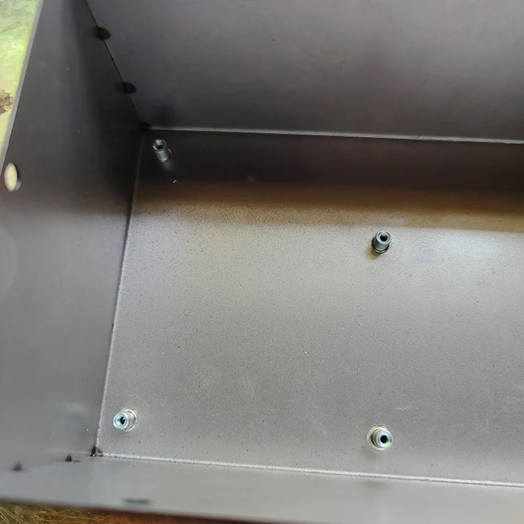 Custom aluminum electronic cabinet enclosure sheet metal fabrication